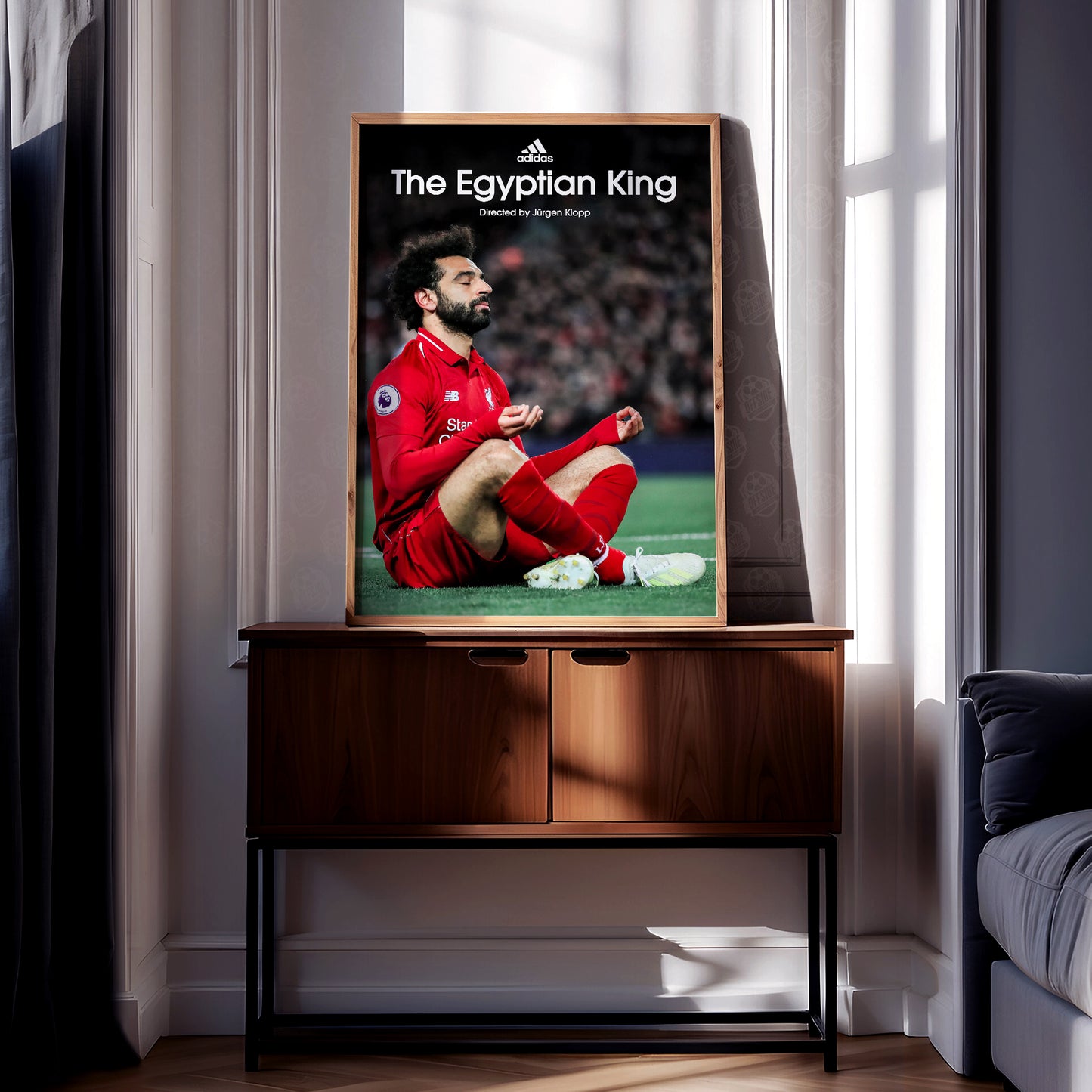 Mo Salah 'The Egyptian King' Poster