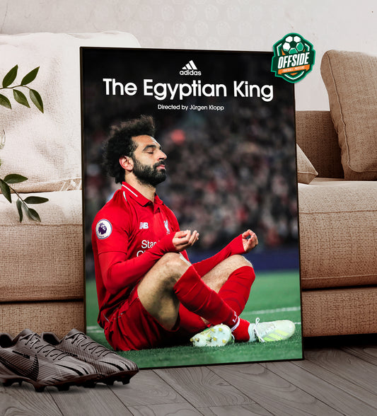 Mo Salah 'The Egyptian King' Poster