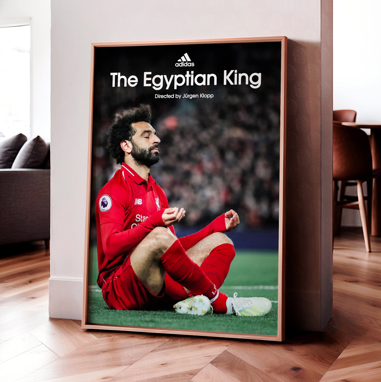 Mo Salah 'The Egyptian King' Poster