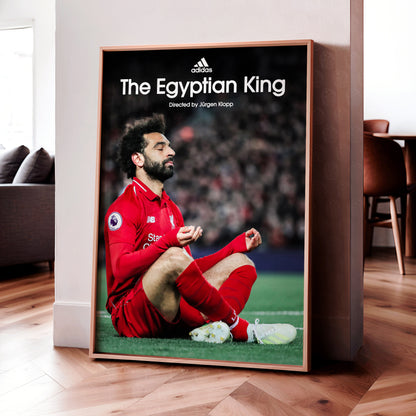 Mo Salah 'The Egyptian King' Poster