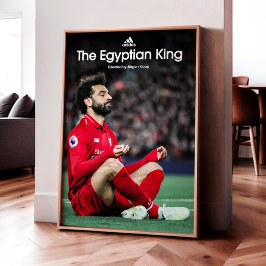 Mo Salah 'The Egyptian King' Poster