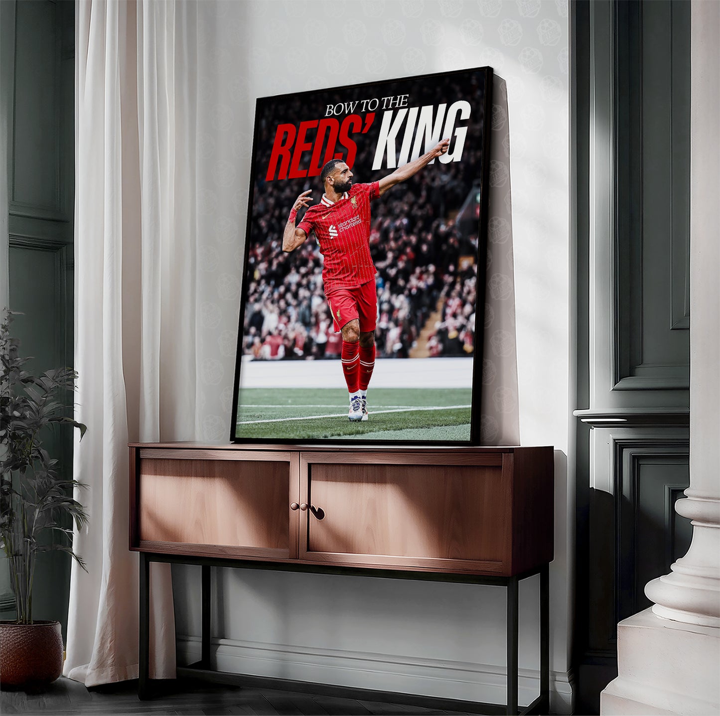 Mo Salah 'Reds' King' Poster