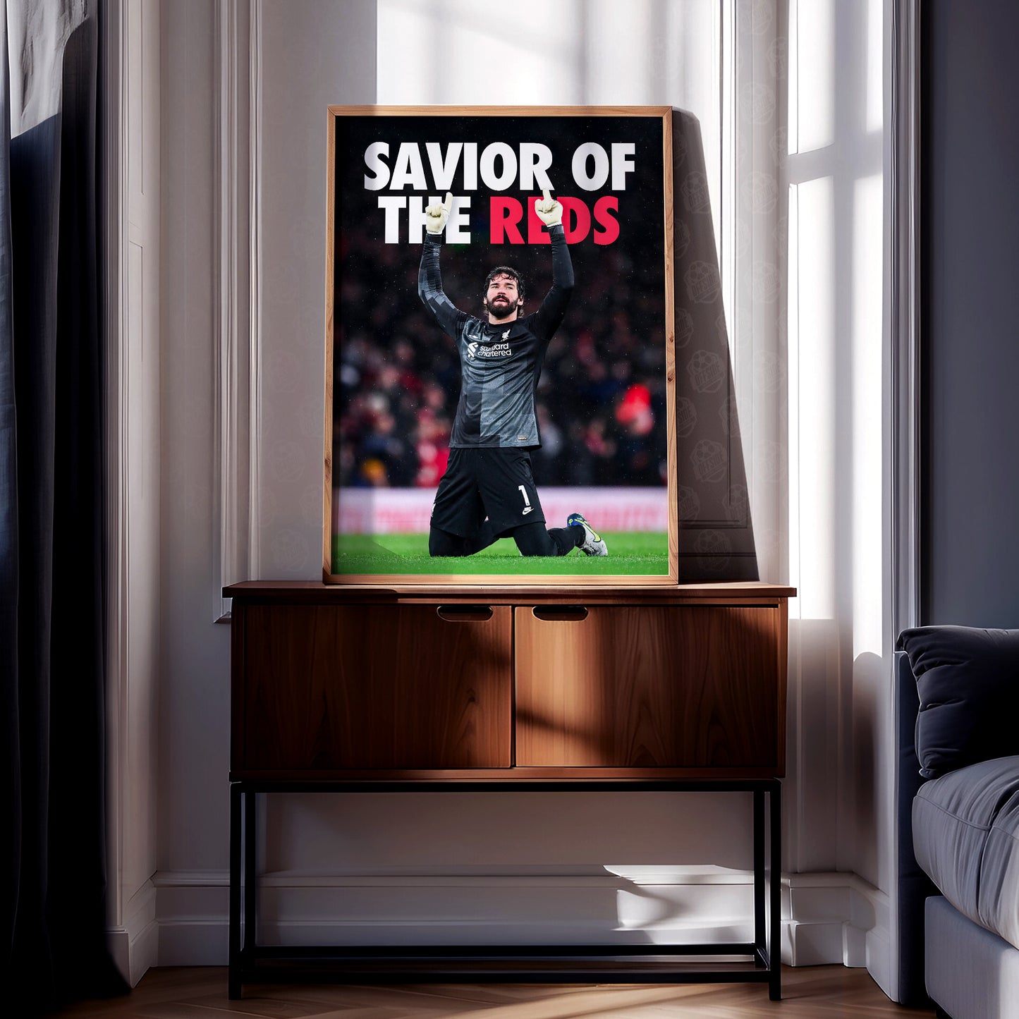 Alisson Becker 'The Reds Savior' Poster