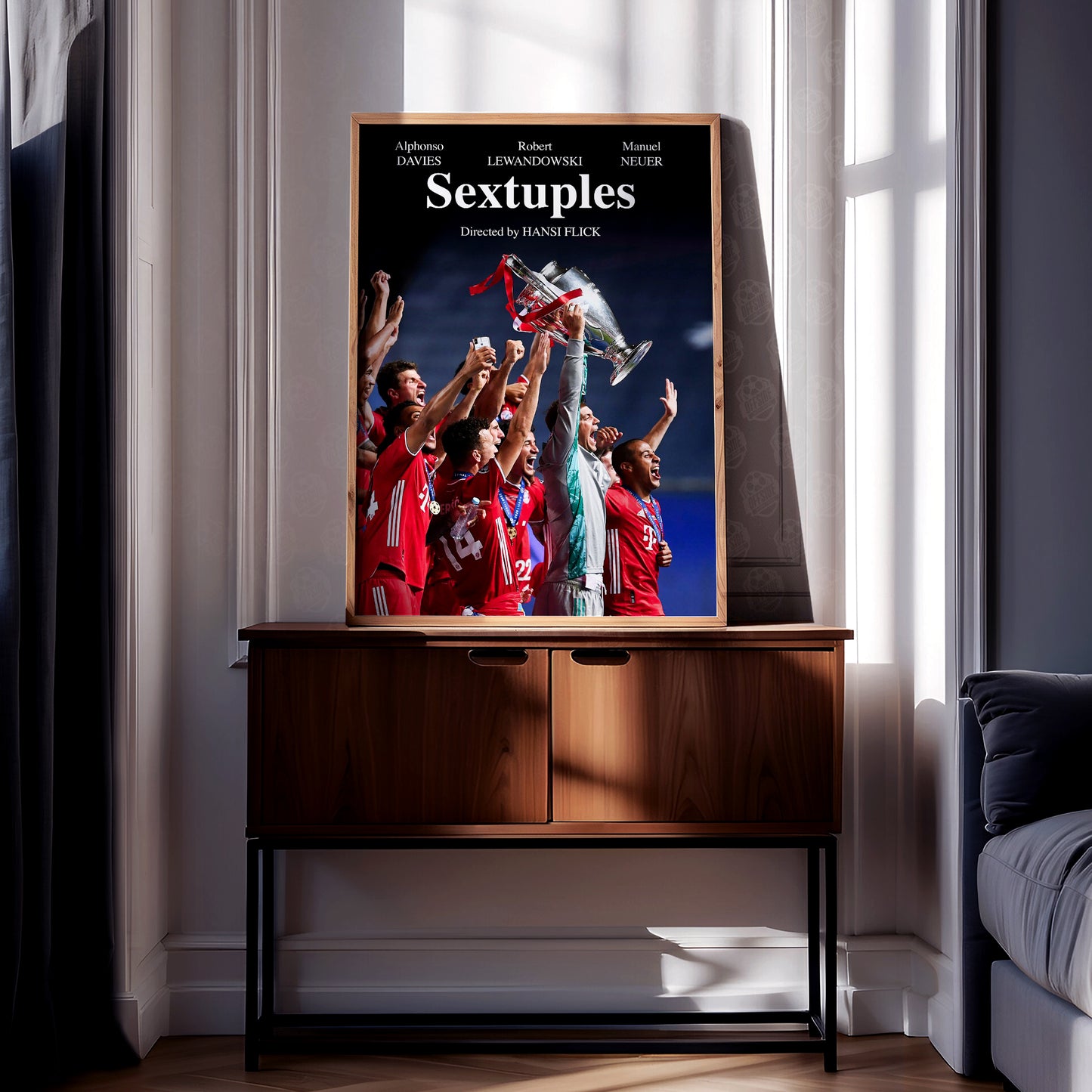 Bayern Munich 'Sextuples' Poster