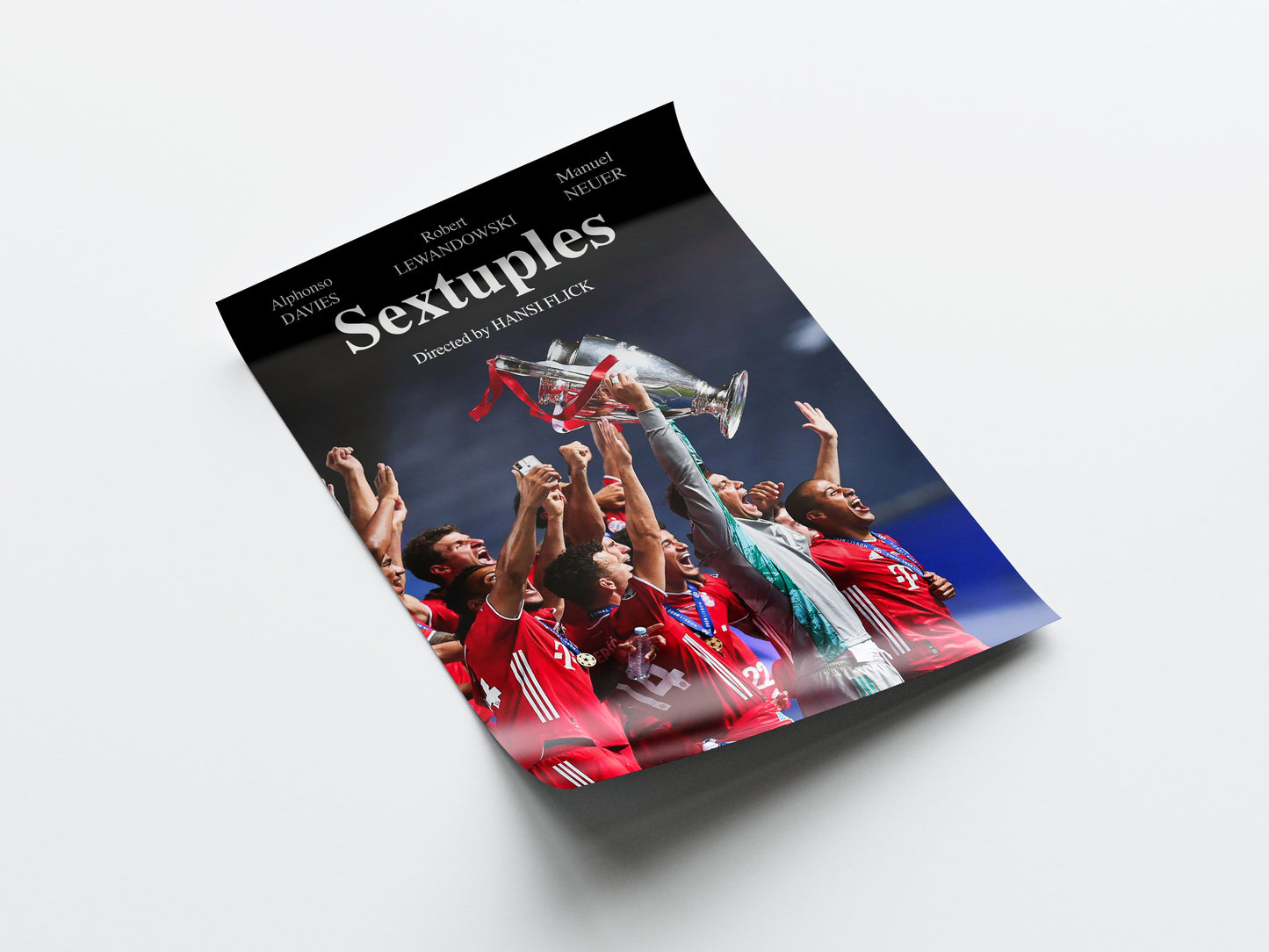 Bayern Munich 'Sextuples' Poster