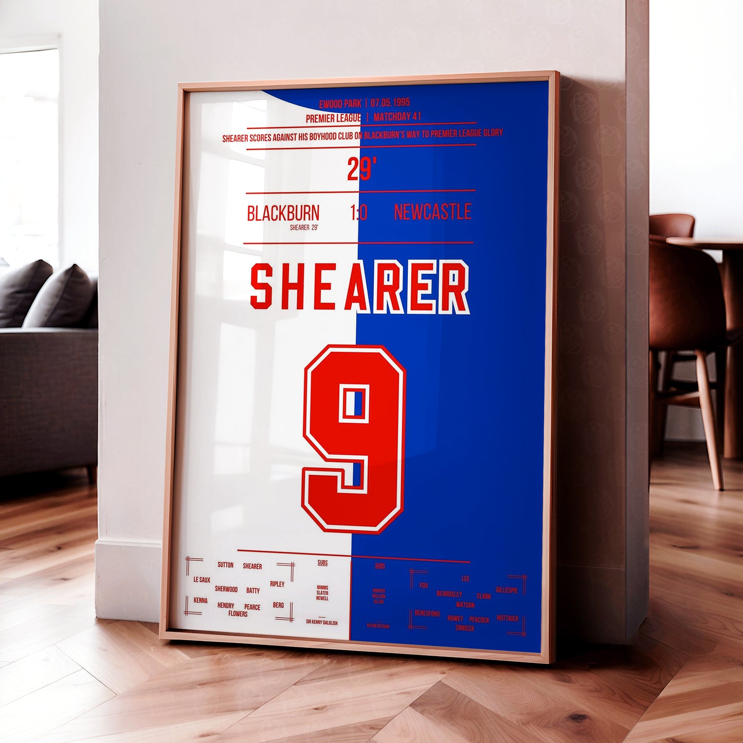Alan Shearer 'EPL Jersey' Poster