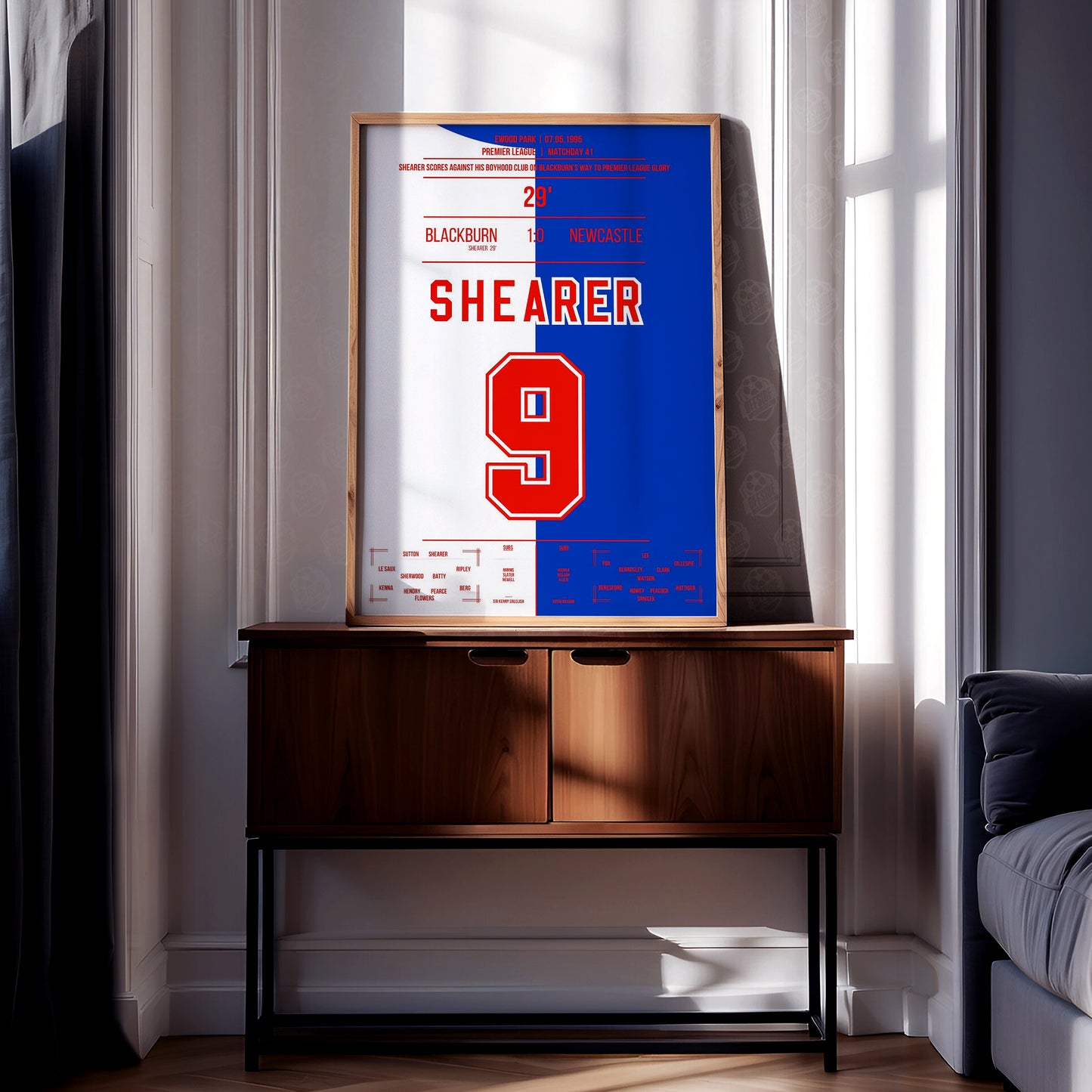 Alan Shearer 'EPL Jersey' Poster