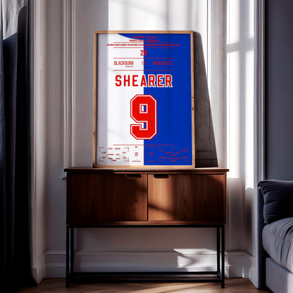 Alan Shearer 'EPL Jersey' Poster
