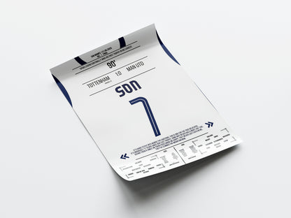 Son Heung-min 'UEL Final Jersey' Poster
