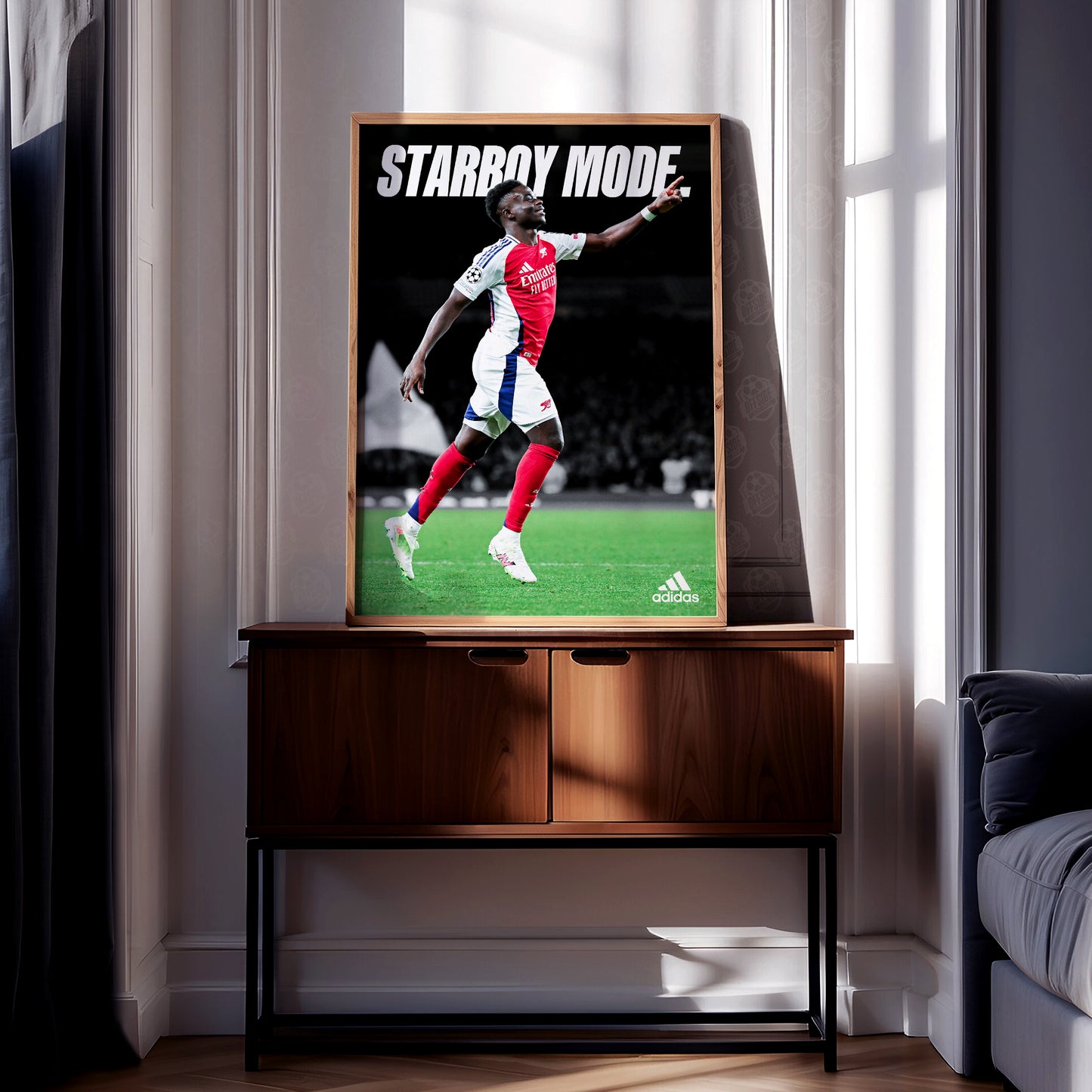 Bukayo Saka 'Starboy Mode' Poster