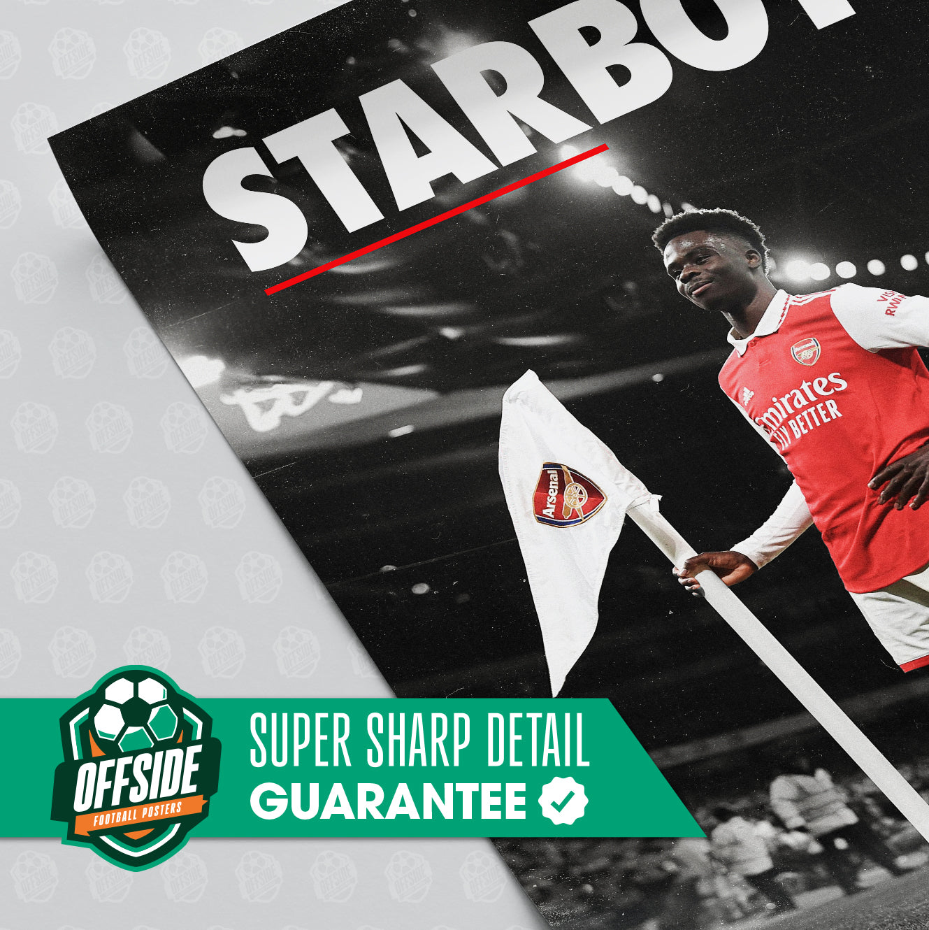Bukayo Saka 'Starboy' Poster
