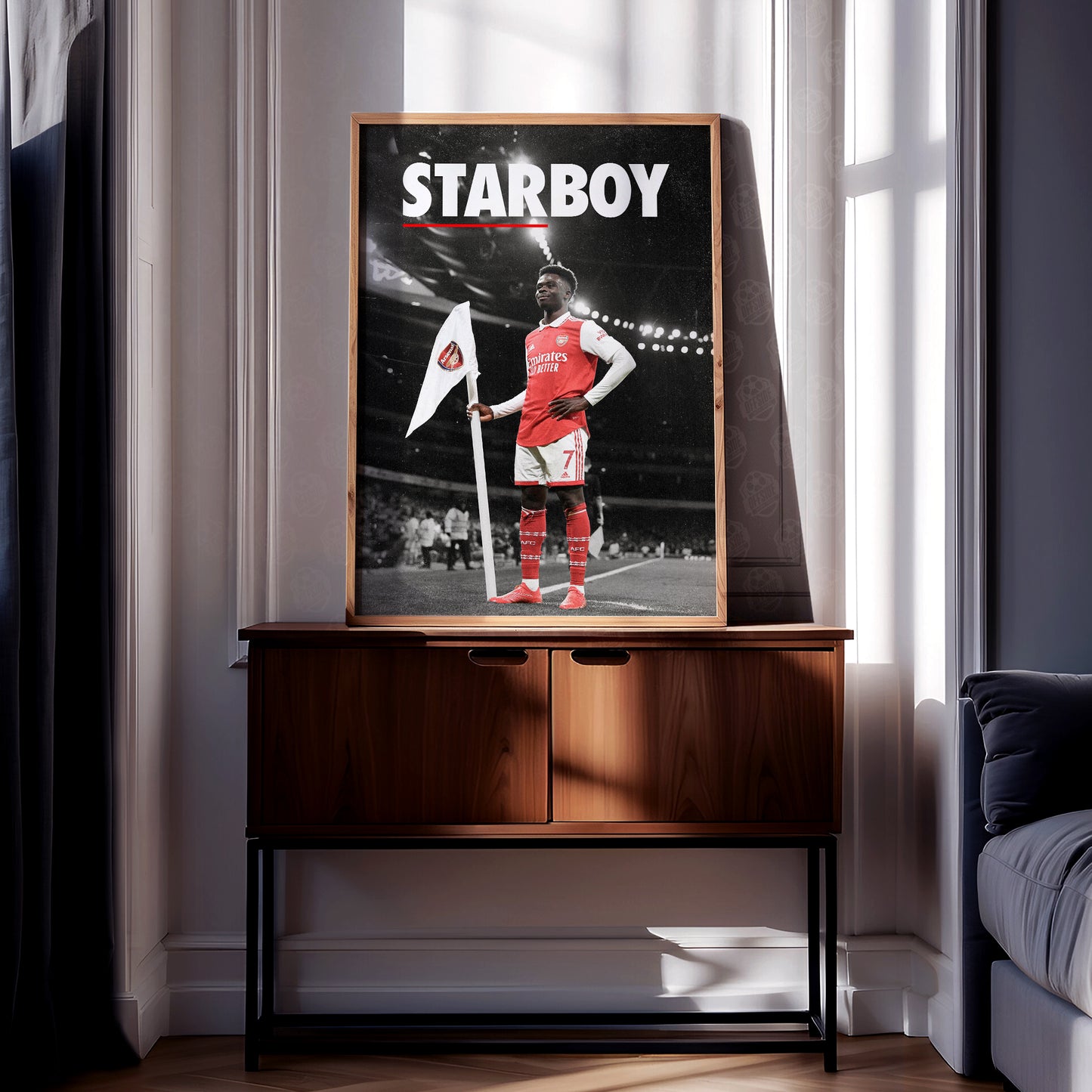 Bukayo Saka 'Starboy' Poster