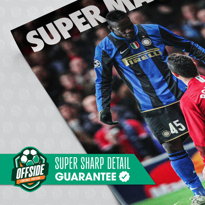 Mario Balotelli 'Super Mario' Poster