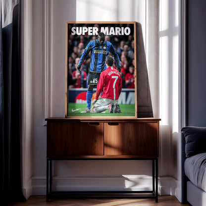 Mario Balotelli 'Super Mario' Poster