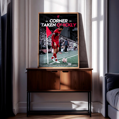 Trent 'Corner Taken Quickly' Poster