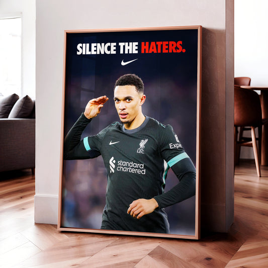 Trent 'Silence The Haters' Poster