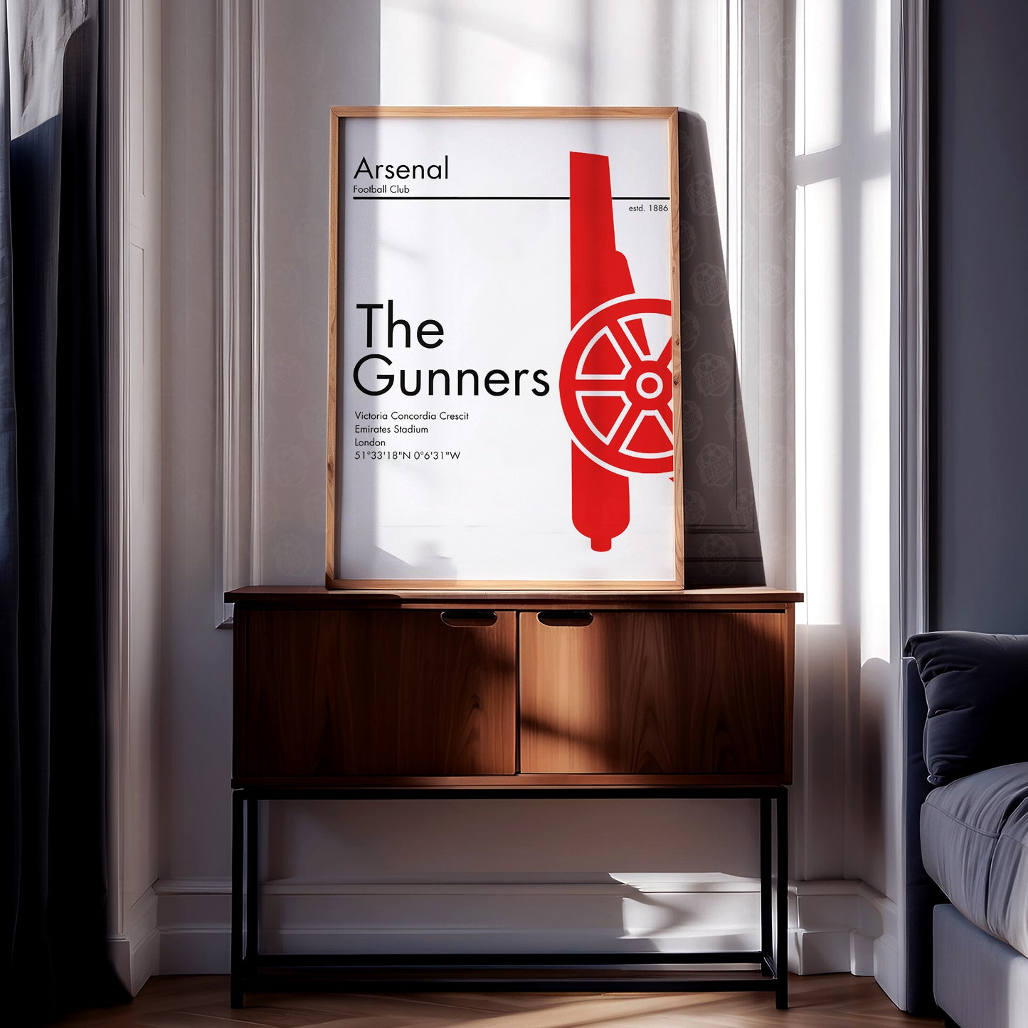 Arsenal 'The Gunners' Poster