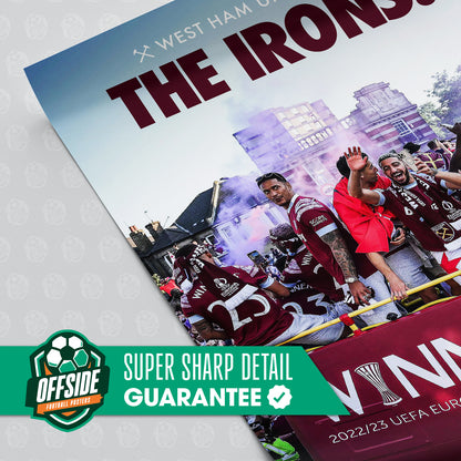 West Ham United 'The Irons' Poster