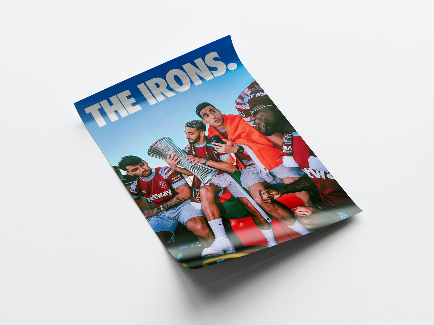 West Ham United 'The Irons' Poster