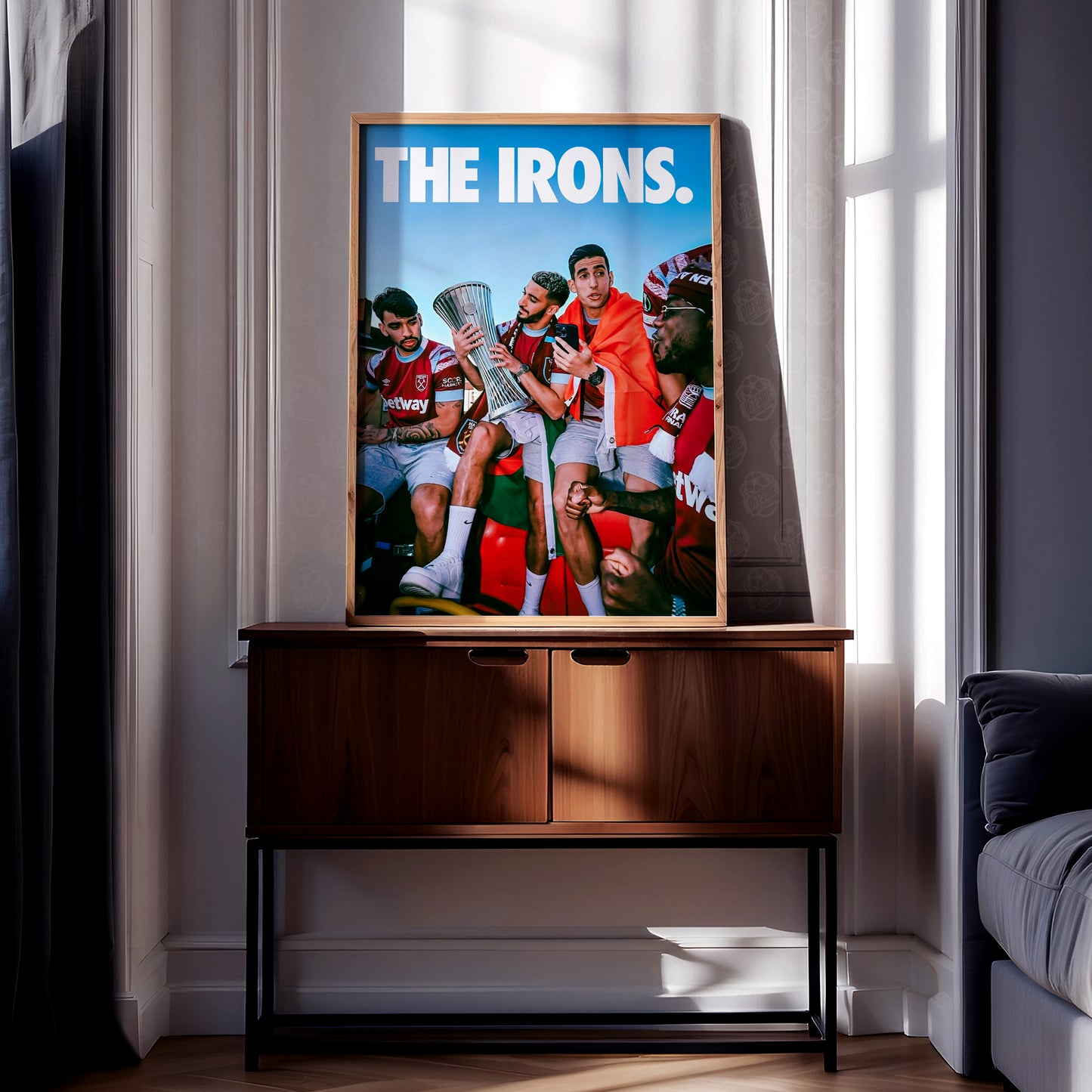 West Ham United 'The Irons' Poster