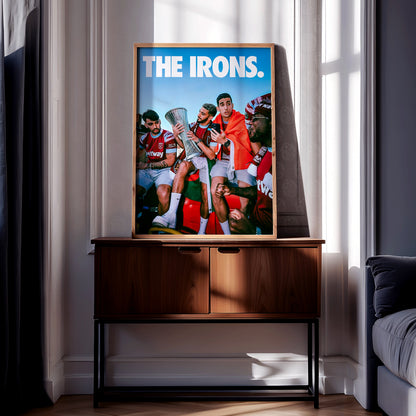 West Ham United 'The Irons' Poster