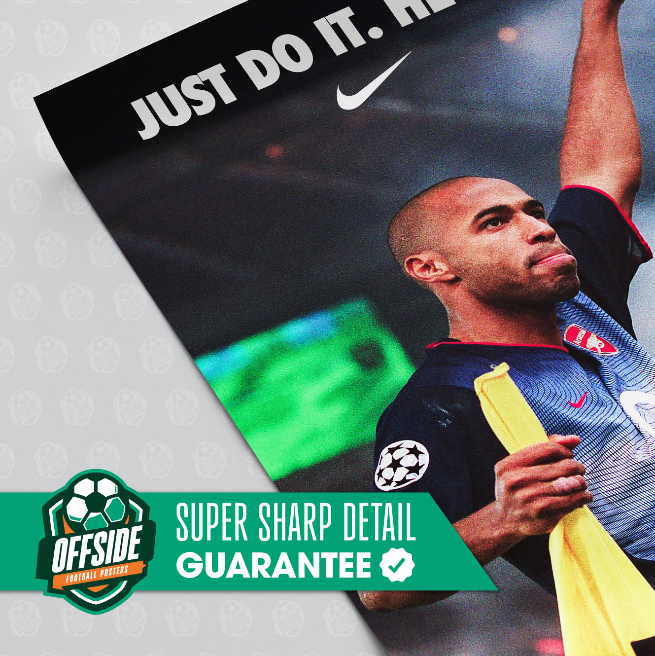Thierry Henry 'Do It' Champions League Poster