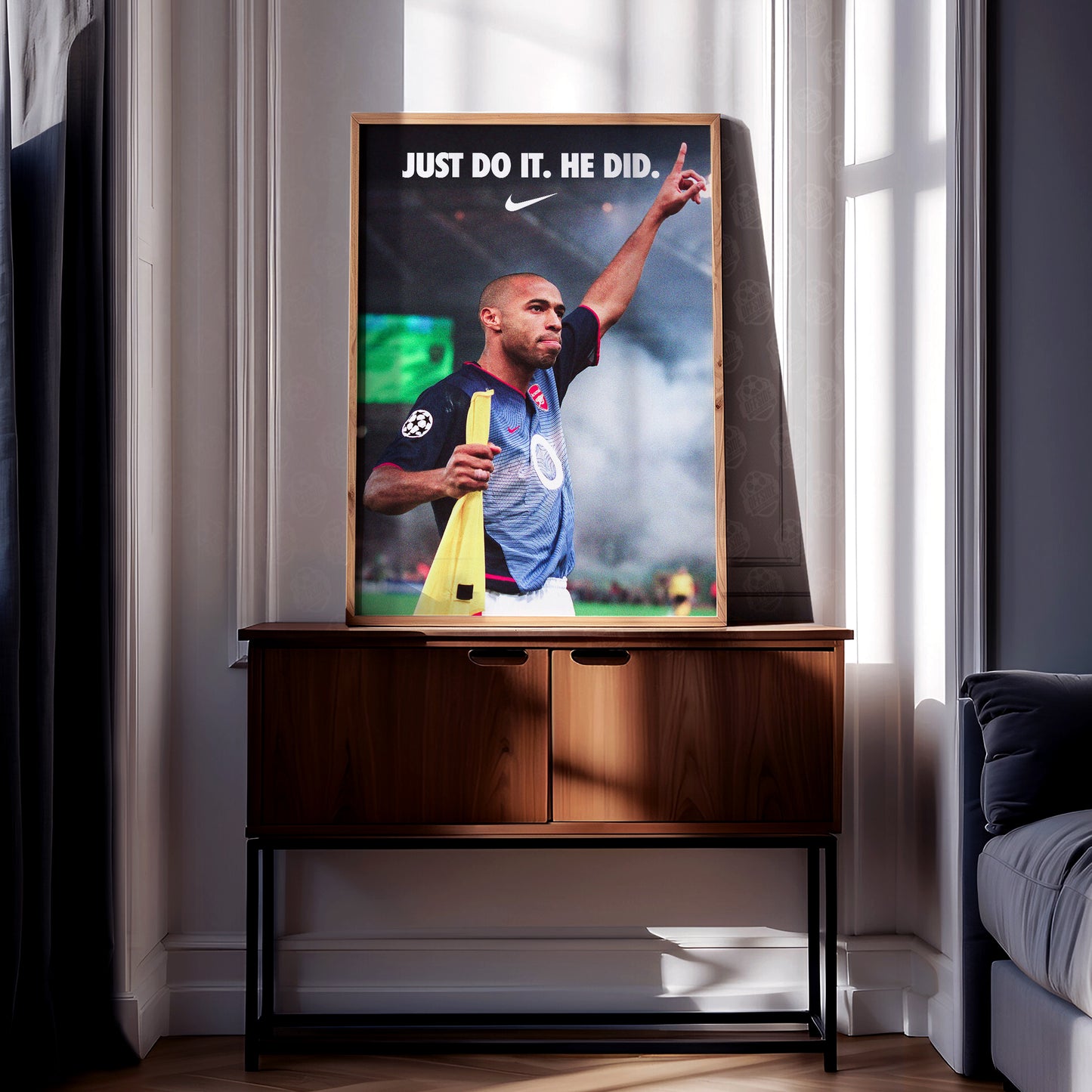 Thierry Henry 'Do It' Champions League Poster