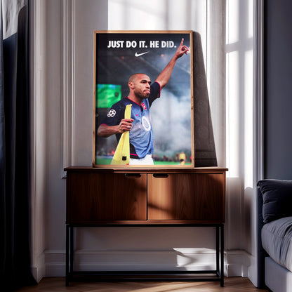 Thierry Henry 'Do It' Champions League Poster