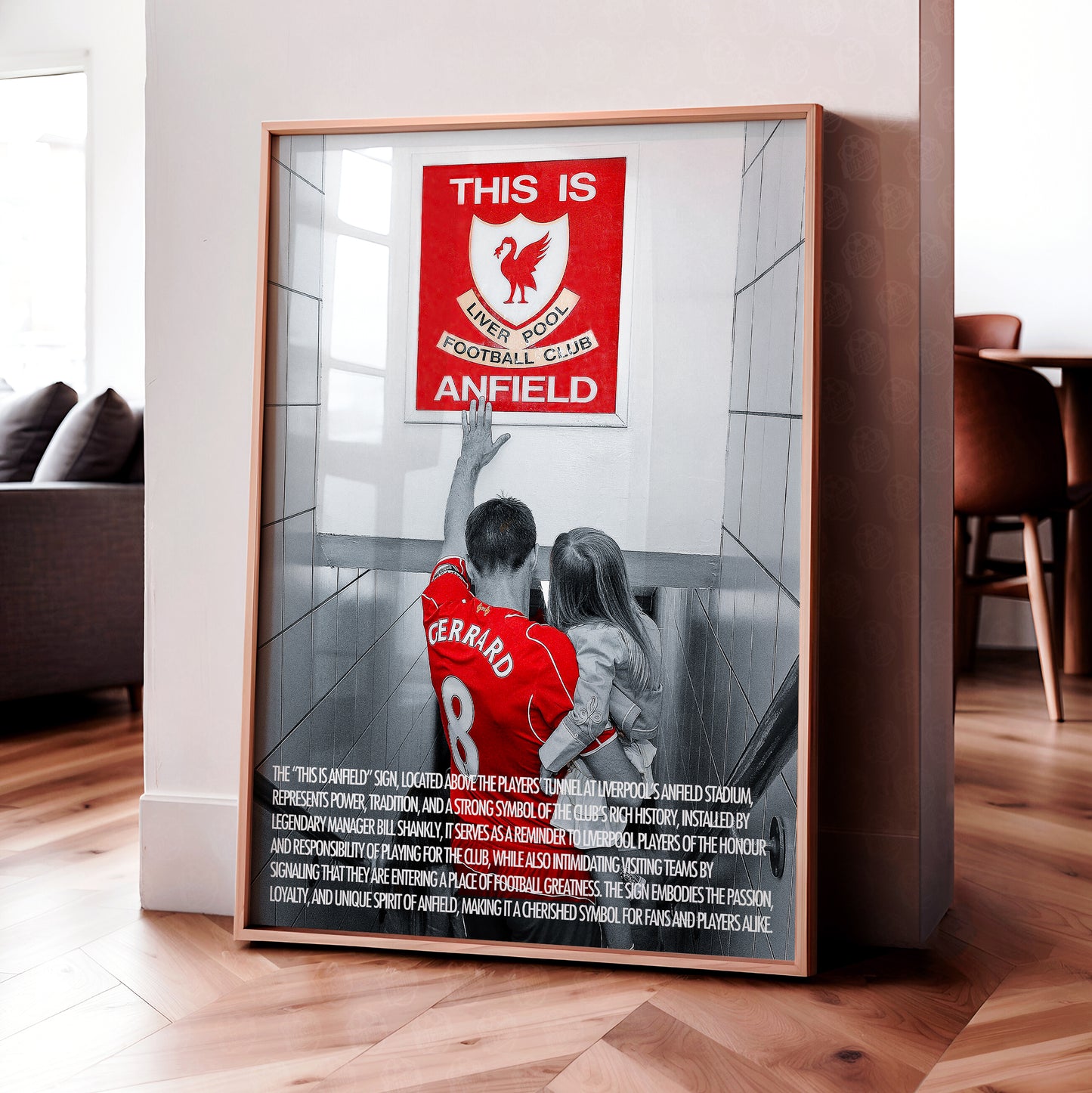Steven Gerrard 'This Is Anfield' Poster