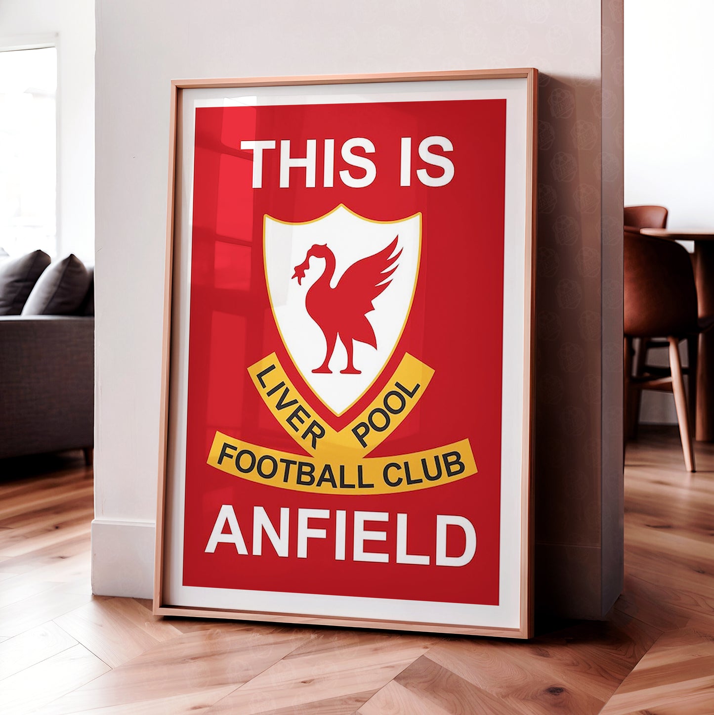 Liverpool 'This Is Anfield Sign' Poster