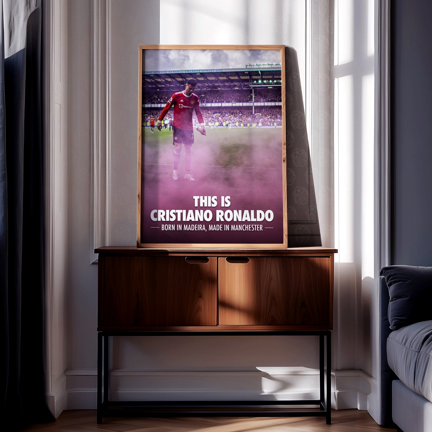 Cristiano Ronaldo 'Made In Manchester' Poster