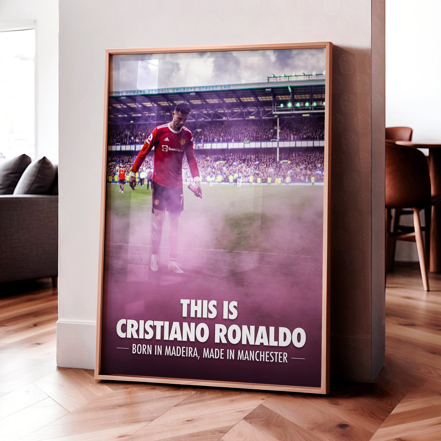 Cristiano Ronaldo 'Made In Manchester' Poster