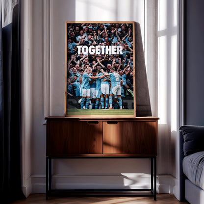 Manchester City 'Together' Poster