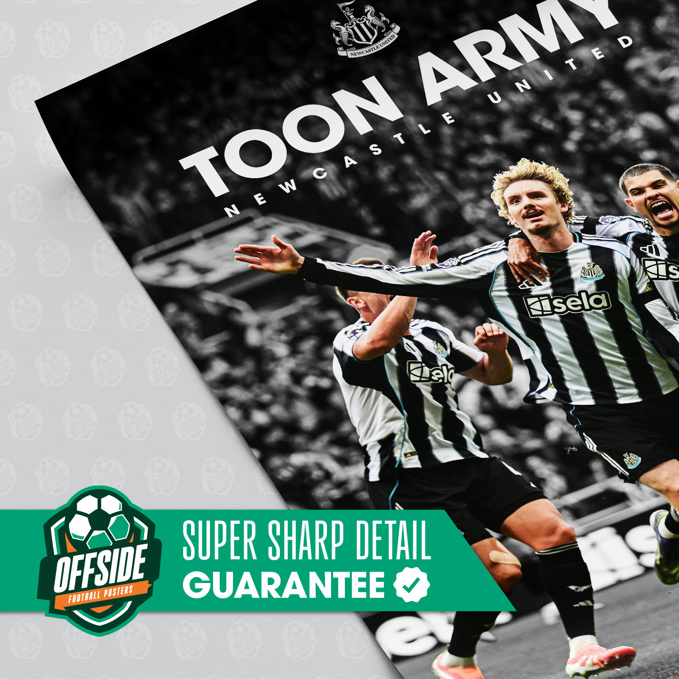 Newcastle United 'Toon Army' Poster