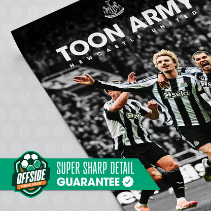 Newcastle United 'Toon Army' Poster
