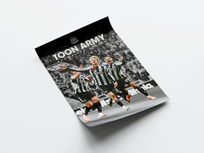 Newcastle United 'Toon Army' Poster