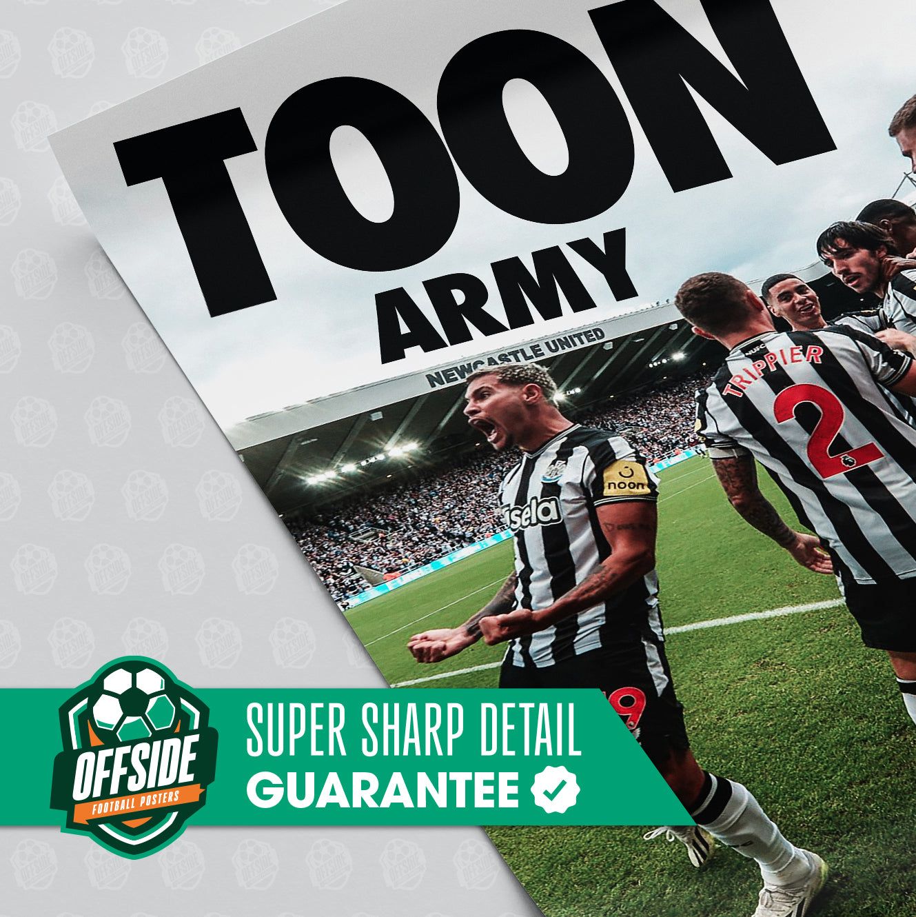 Newcastle United 'Toon Army' Poster
