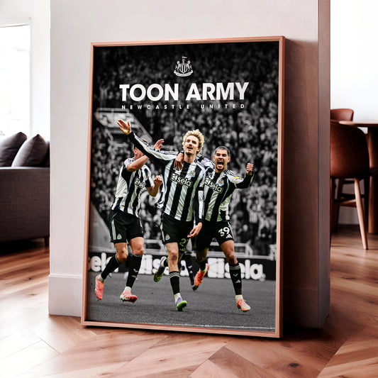 Newcastle United 'Toon Army' Poster