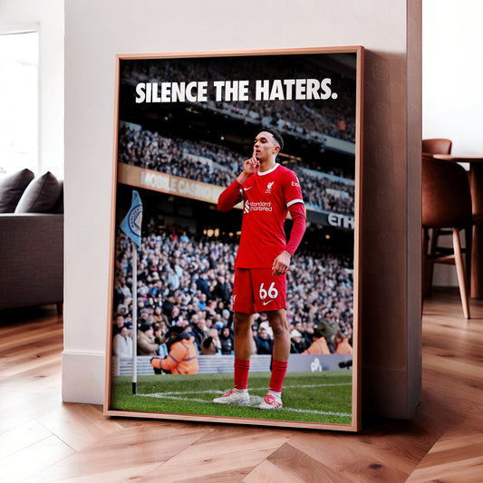 Trent 'Silence The Haters' Poster