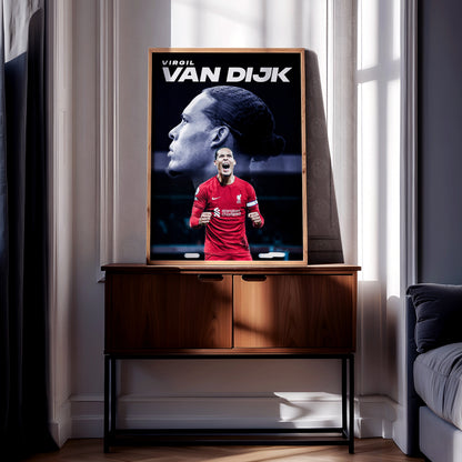 Virgil van Dijk Poster