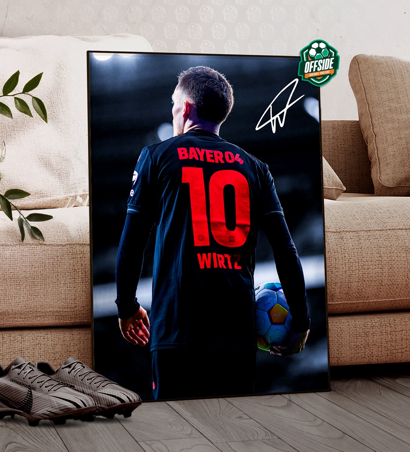 Florian Wirtz Signature Poster