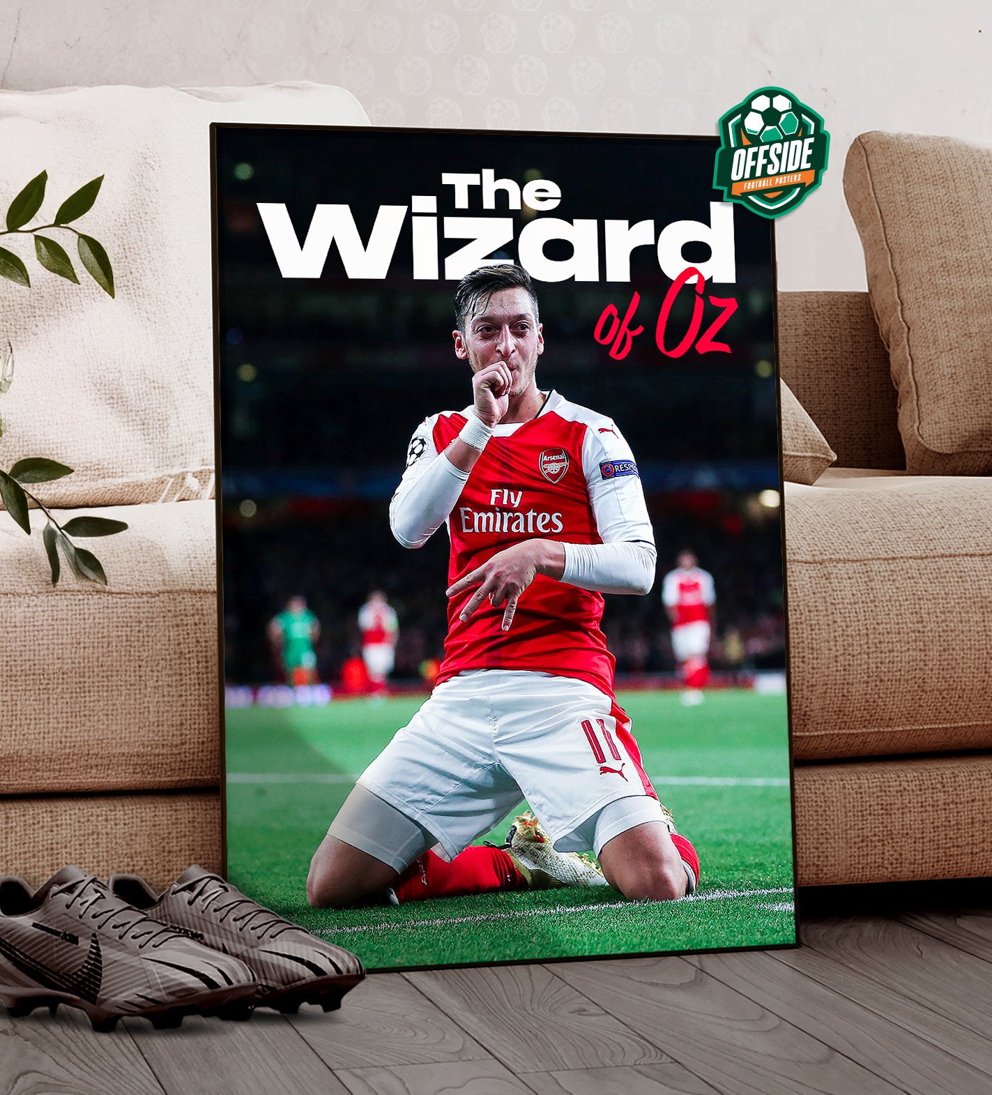 Mesut Ozil 'Wizard Of Oz' Poster