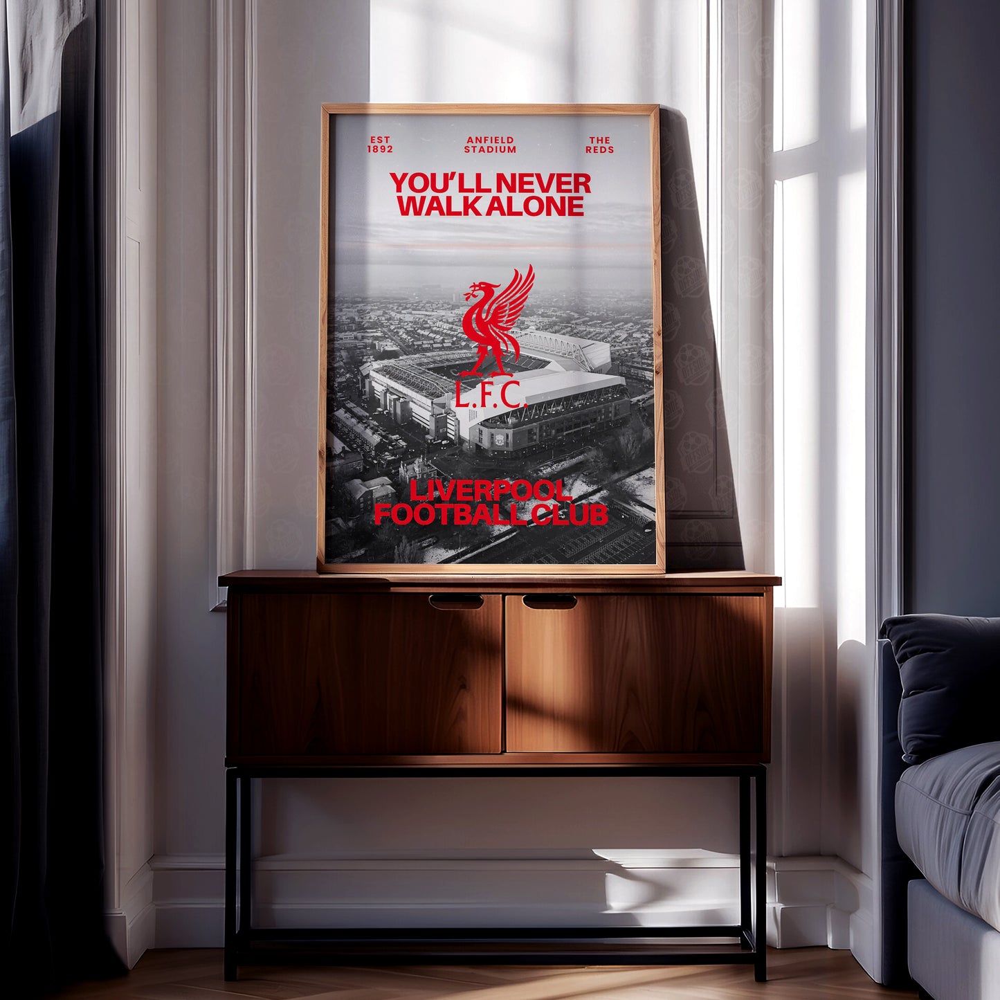 Liverpool 'YNWA' Poster