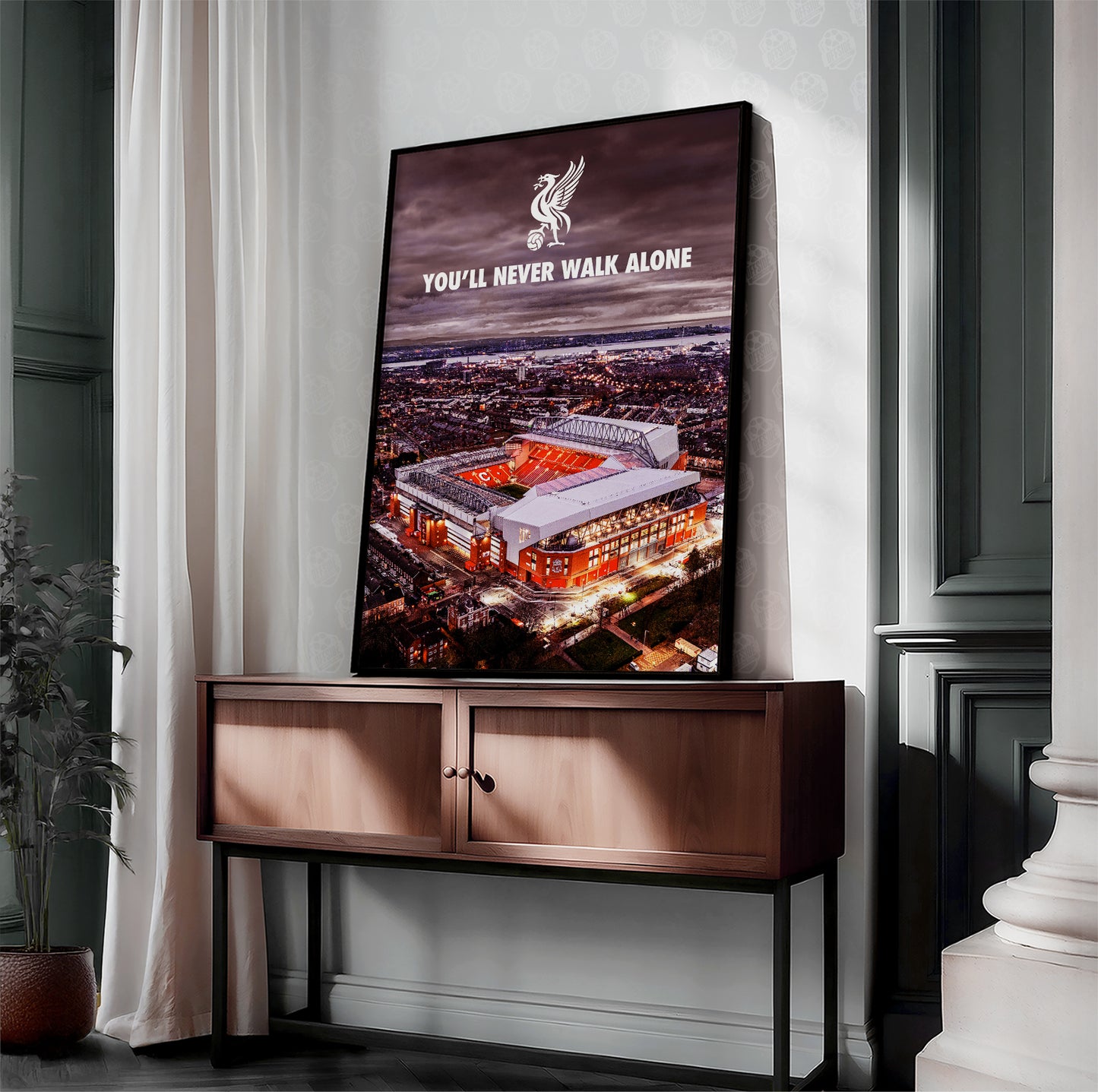 Liverpool 'YNWA Anfield' Poster