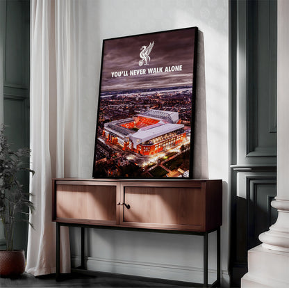 Liverpool 'YNWA Anfield' Poster