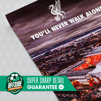 Liverpool 'YNWA Anfield' Poster
