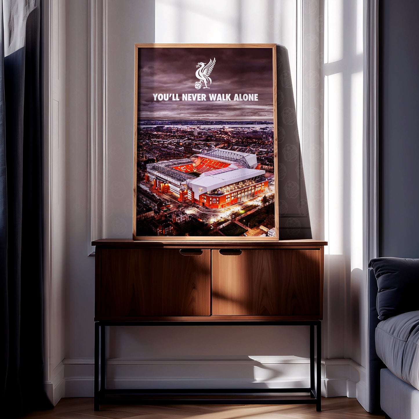 Liverpool 'YNWA Anfield' Poster