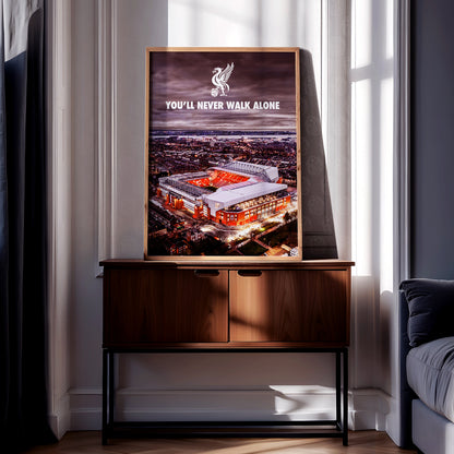 Liverpool 'YNWA Anfield' Poster