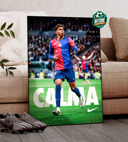 Lamine Yamal 'Calma' Poster