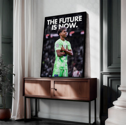 Lamine Yamal 'Future Is Now' Poster